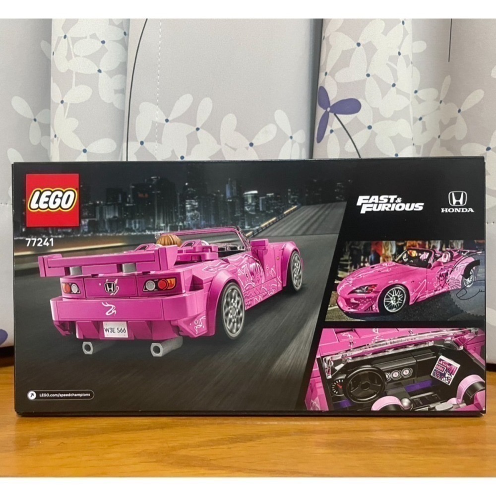 【椅比呀呀|高雄屏東】LEGO 樂高 77241 Speed 玩命關頭2：飆風再起 本田Honda S2000-細節圖2