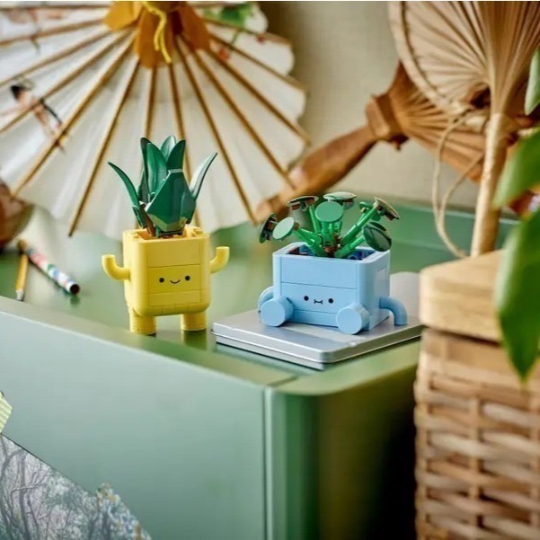 【椅比呀呀|高雄屏東】LEGO 樂高 10349 快樂植物 Happy Plants 花藝收藏-細節圖3