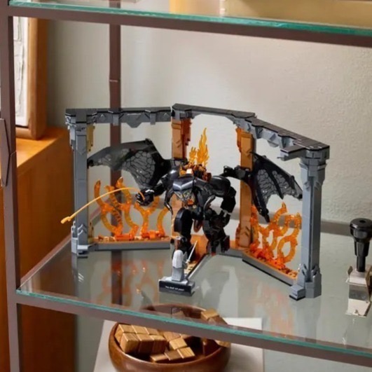 【椅比呀呀|高屏3150】LEGO 樂高 10367 魔戒：炎魔 書擋擺飾 Balrog Book Nook-細節圖3