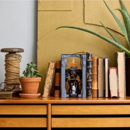 【椅比呀呀|高屏3150】LEGO 樂高 10367 魔戒：炎魔 書擋擺飾 Balrog Book Nook-細節圖4