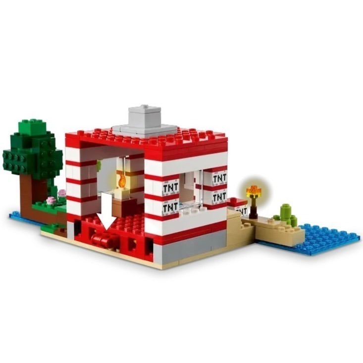 【椅比呀呀|高雄屏東】LEGO 樂高 21275 Minecraft 炸藥叢林屋The TNT Jungle House-細節圖4
