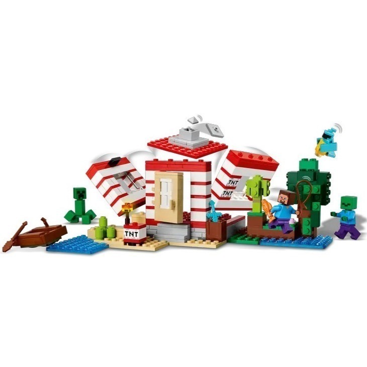 【椅比呀呀|高雄屏東】LEGO 樂高 21275 Minecraft 炸藥叢林屋The TNT Jungle House-細節圖5