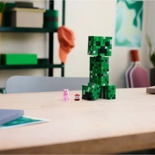 【椅比呀呀|高屏1050】LEGO 樂高 21276 Minecraft 麥塊 苦力怕 The Creeper-細節圖3