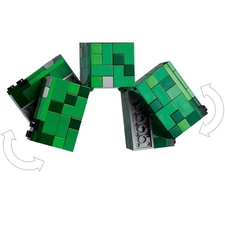 【椅比呀呀|高屏1050】LEGO 樂高 21276 Minecraft 麥塊 苦力怕 The Creeper-細節圖6