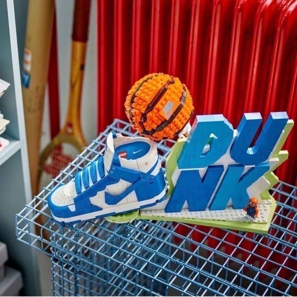 【椅比呀呀|高屏2950】LEGO 樂高 43008 Nike Dunk 北卡藍 籃球人-細節圖6