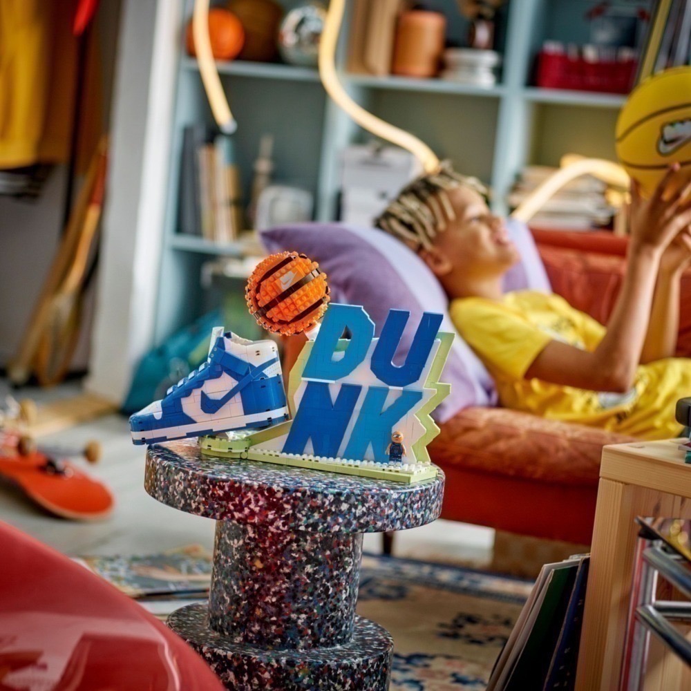 【椅比呀呀|高屏2950】LEGO 樂高 43008 Nike Dunk 北卡藍 籃球人-細節圖7