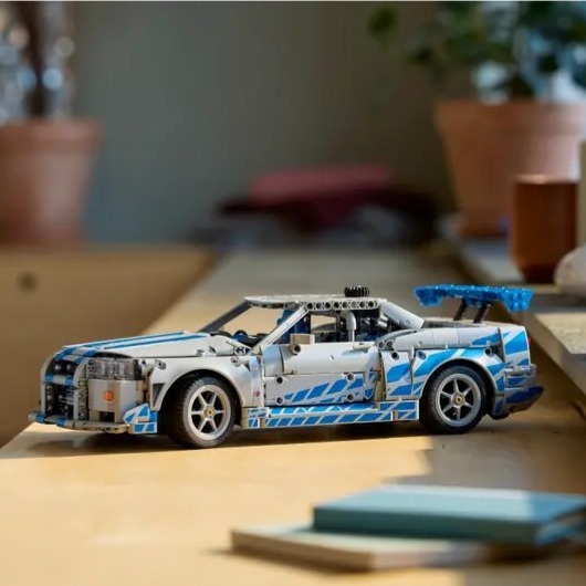 【椅比呀呀|高屏3700】LEGO 樂高 42210 玩命關頭2 Nissan日產 Skyline GT-R R34-細節圖3