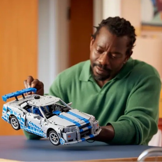 【椅比呀呀|高屏3700】LEGO 樂高 42210 玩命關頭2 Nissan日產 Skyline GT-R R34-細節圖4