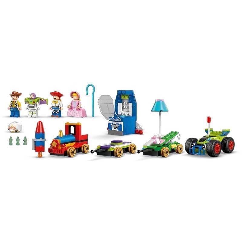 【椅比呀呀|高屏1050】LEGO 樂高 43264 迪士尼系列 玩具總動員慶典列車和遙控糾察隊 Disney-細節圖4