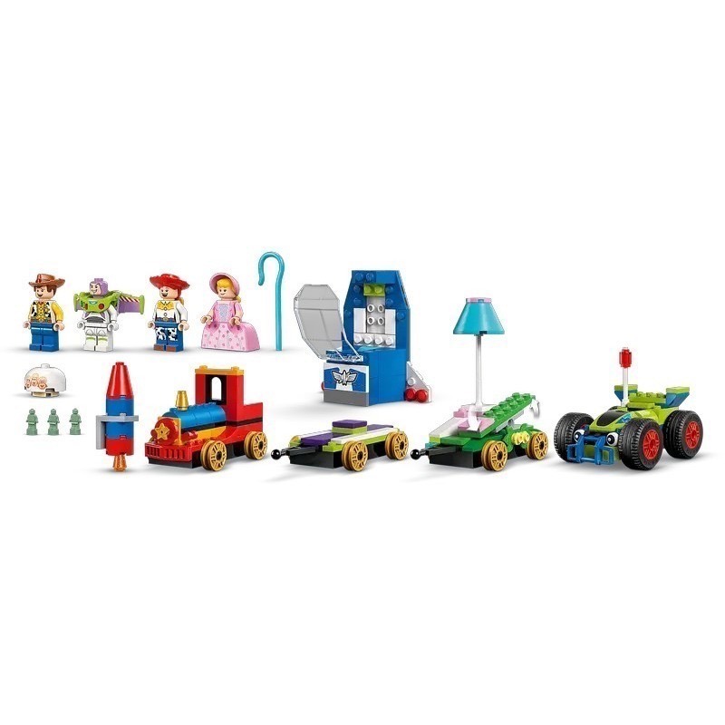 【椅比呀呀|高屏1050】LEGO 樂高 43264 迪士尼系列 玩具總動員慶典列車和遙控糾察隊 Disney-細節圖4