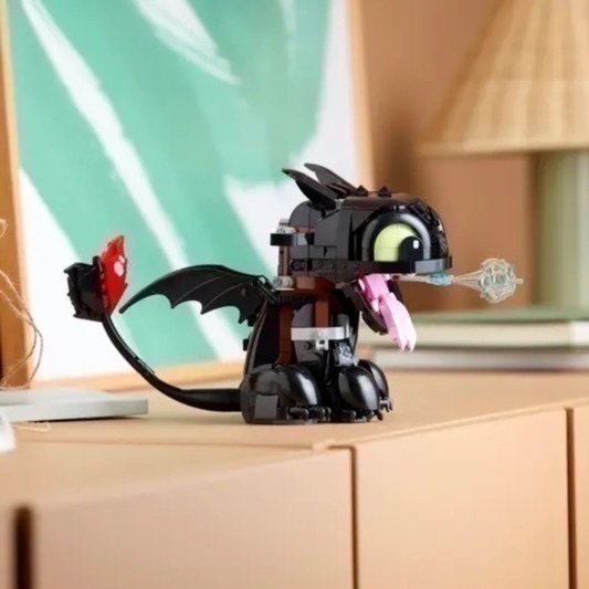【椅比呀呀|高屏2100】LEGO 樂高 10375 馴龍高手：沒牙 Toothless Dragon-細節圖5