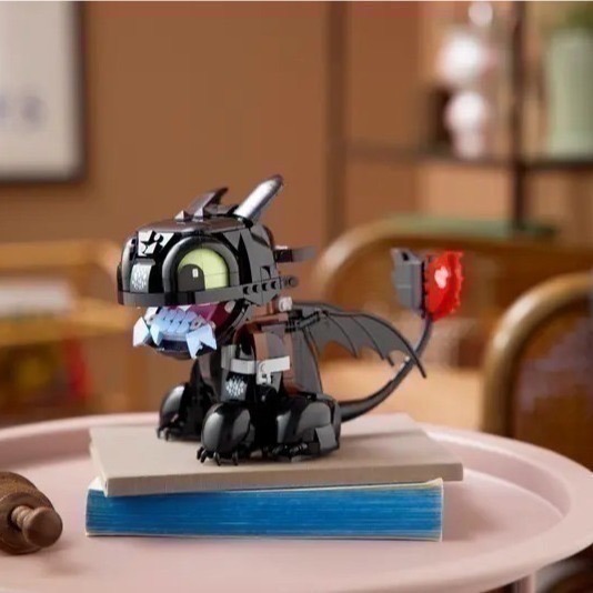 【椅比呀呀|高屏2100】LEGO 樂高 10375 馴龍高手：沒牙 Toothless Dragon-細節圖6