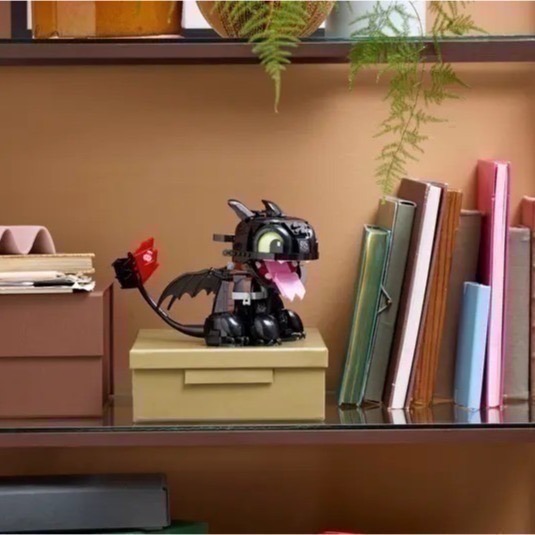 【椅比呀呀|高屏2100】LEGO 樂高 10375 馴龍高手：沒牙 Toothless Dragon-細節圖7