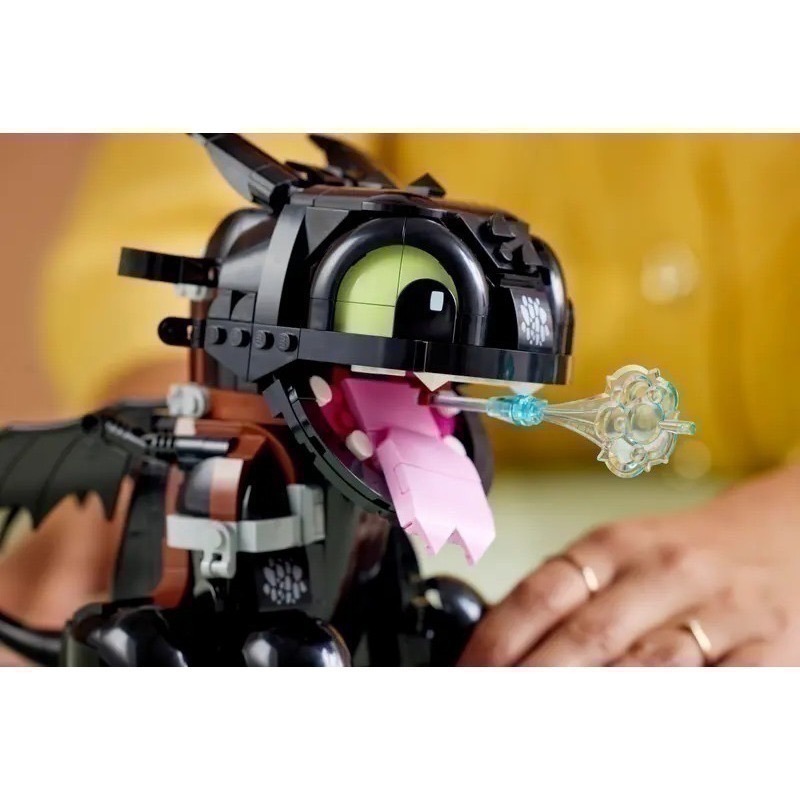 【椅比呀呀|高屏2100】LEGO 樂高 10375 馴龍高手：沒牙 Toothless Dragon-細節圖8