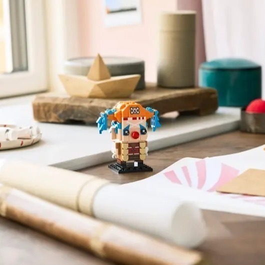 【椅比呀呀|高雄屏東】LEGO 樂高 40799 蒙其．D．魯夫玩偶 40800 小丑巴其玩偶 航海王One Piece-細節圖7