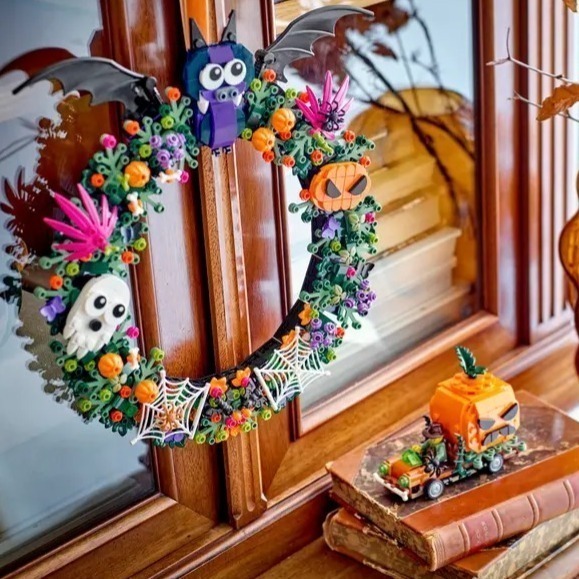 【椅比呀呀|高雄屏東】LEGO 樂高 40811 亡靈節祭壇 40822 南瓜燈皮卡車 40825 萬聖節花圈-細節圖9