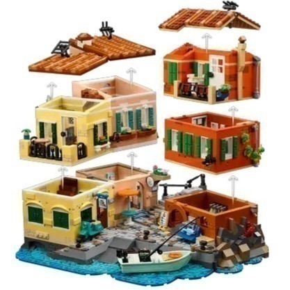 【椅比呀呀|高屏7150】LEGO 樂高 21359 IDEAS 義大利里維埃拉 Italian Riviera-細節圖4
