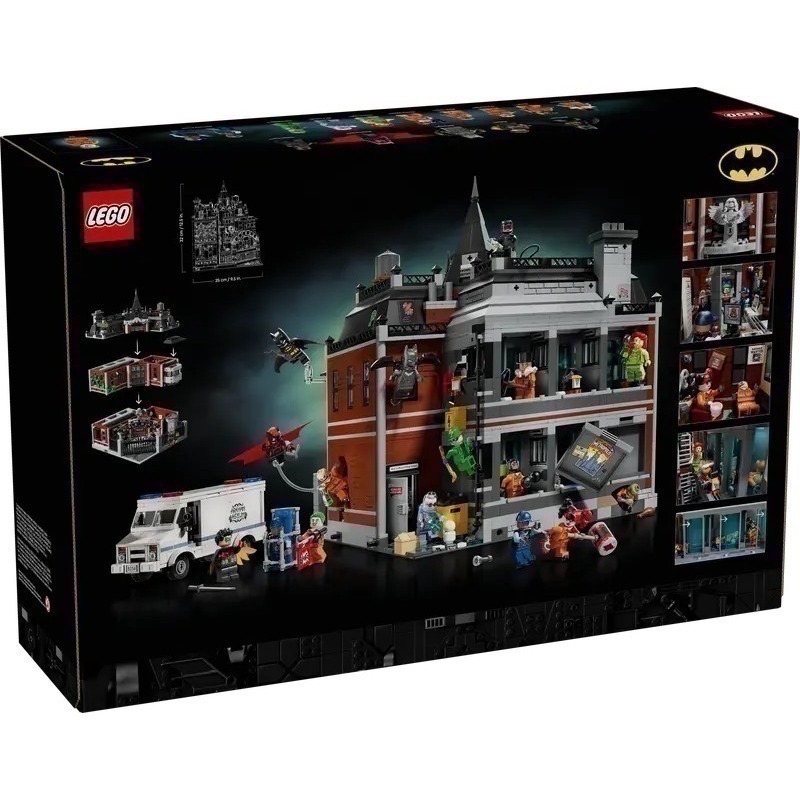 【椅比呀呀|高屏8000】LEGO 樂高 76300 阿卡漢精神病院 Arkham Asylum 蝙蝠俠 Batman-細節圖2