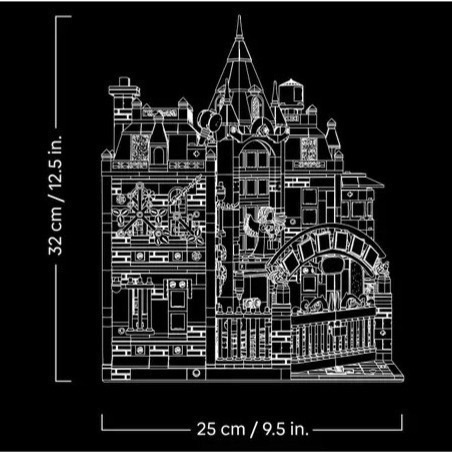 【椅比呀呀|高屏8000】LEGO 樂高 76300 阿卡漢精神病院 Arkham Asylum 蝙蝠俠 Batman-細節圖9
