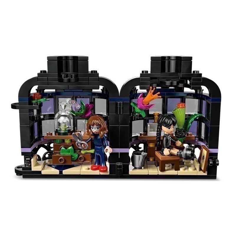 【椅比呀呀|高雄屏東】LEGO 樂高 76784 黑色大理花 Wednesday-細節圖5