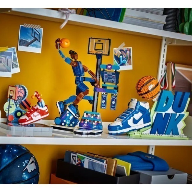 【椅比呀呀|高屏1950】LEGO 樂高 43010 Nike Slam Dunk-細節圖5