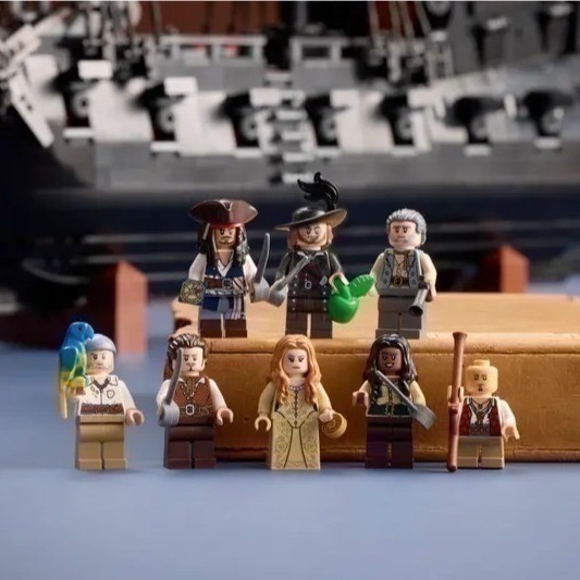 【椅比呀呀|高屏10700】LEGO 樂高 10365 史傑克船長的海盜船 Jack Sparrow 神鬼奇航 黑珍珠號-細節圖5