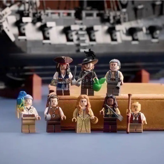 【椅比呀呀|高屏8800】LEGO 樂高 10365 史傑克船長的海盜船 Jack Sparrow 神鬼奇航 黑珍珠號-細節圖5