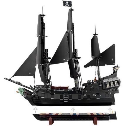 【椅比呀呀|高屏8800】LEGO 樂高 10365 史傑克船長的海盜船 Jack Sparrow 神鬼奇航 黑珍珠號-細節圖8