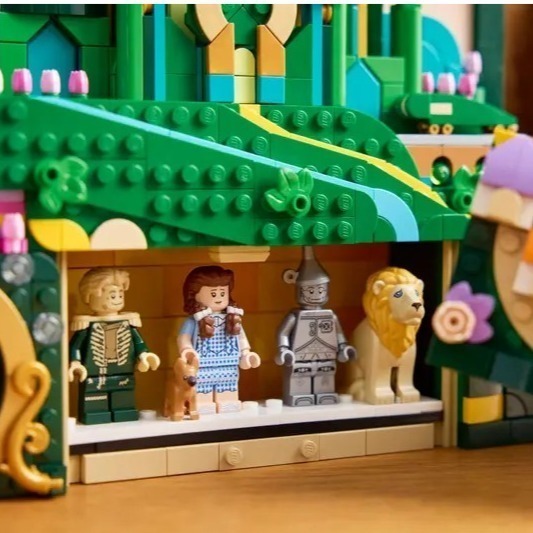 【椅比呀呀|高屏3900】LEGO 樂高 75685 翡翠城壁飾Emerald City Wall Art Wicked-細節圖5