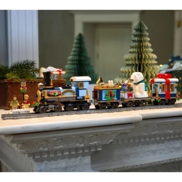 【椅比呀呀|高屏3150】LEGO 樂高 10361 佳節特快車 Holiday Express Train-細節圖3
