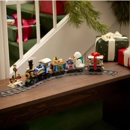 【椅比呀呀|高屏3150】LEGO 樂高 10361 佳節特快車 Holiday Express Train-細節圖4