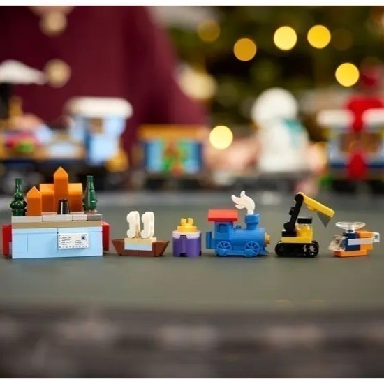 【椅比呀呀|高屏3150】LEGO 樂高 10361 佳節特快車 Holiday Express Train-細節圖6
