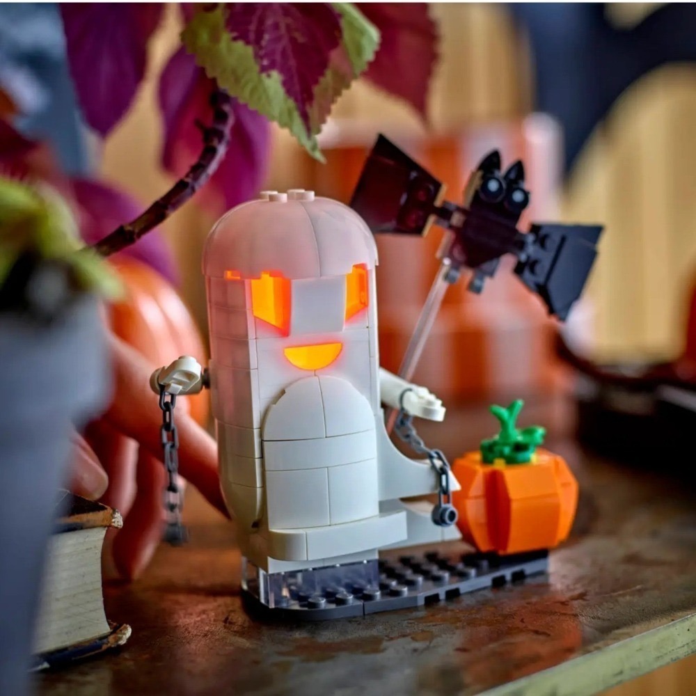 【椅比呀呀|高雄屏東】LEGO 樂高 40772 慶祝系列：發光幽靈 Luminous Ghost 萬聖節-細節圖5