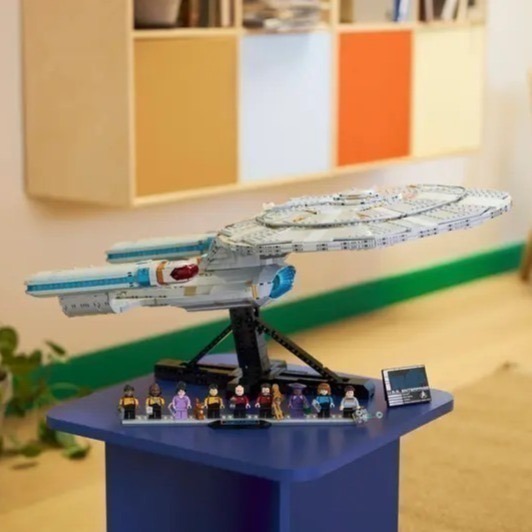 【椅比呀呀|高屏11450】LEGO 樂高 10356 星艦迷航記：聯邦星艦企業號 Star Trek 星際爭霸戰-細節圖3