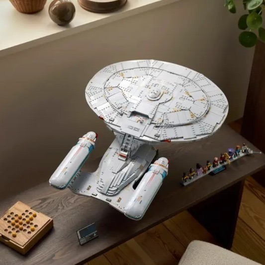 【椅比呀呀|高屏11450】LEGO 樂高 10356 星艦迷航記：聯邦星艦企業號 Star Trek 星際爭霸戰-細節圖4