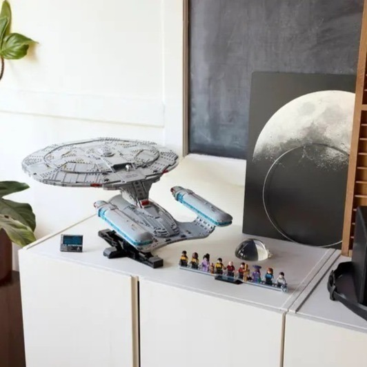 【椅比呀呀|高屏11450】LEGO 樂高 10356 星艦迷航記：聯邦星艦企業號 Star Trek 星際爭霸戰-細節圖5