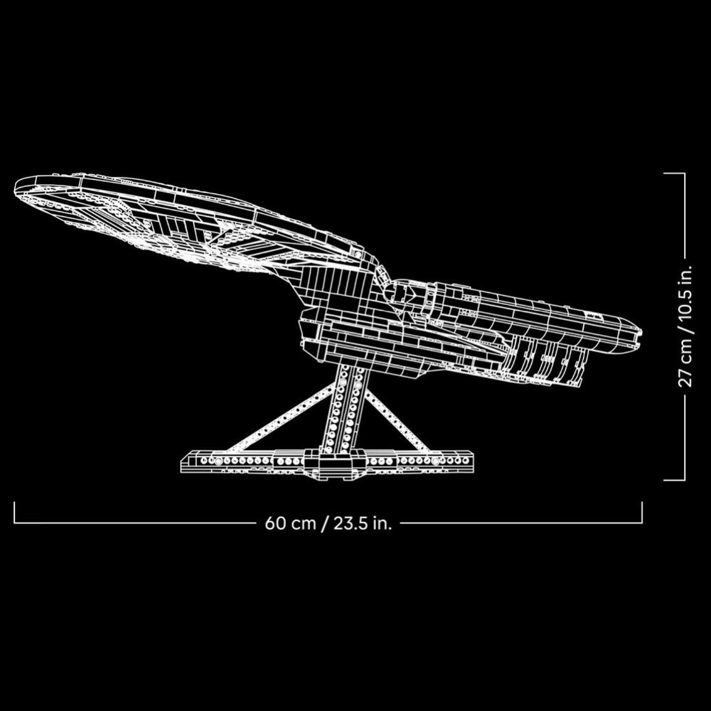 【椅比呀呀|高屏11450】LEGO 樂高 10356 星艦迷航記：聯邦星艦企業號 Star Trek 星際爭霸戰-細節圖9