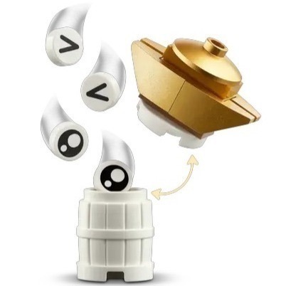 【椅比呀呀|高雄屏東】LEGO 樂高 40864 財神 Fortune Master 財神爺-細節圖5