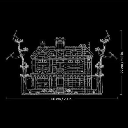 【椅比呀呀|高屏7500】LEGO 樂高 11370 怪奇物語：克里爾家 The Creel House 草皮屋-細節圖9