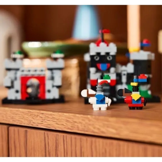 【椅比呀呀|高雄屏東】LEGO 樂高 40775 迷你騎士城堡 Mini Knights Castle-細節圖4
