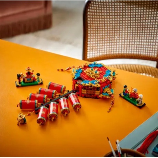 【椅比呀呀|高屏2250】LEGO 樂高 80118 迎福鞭炮 Fortune Firecracker-細節圖4