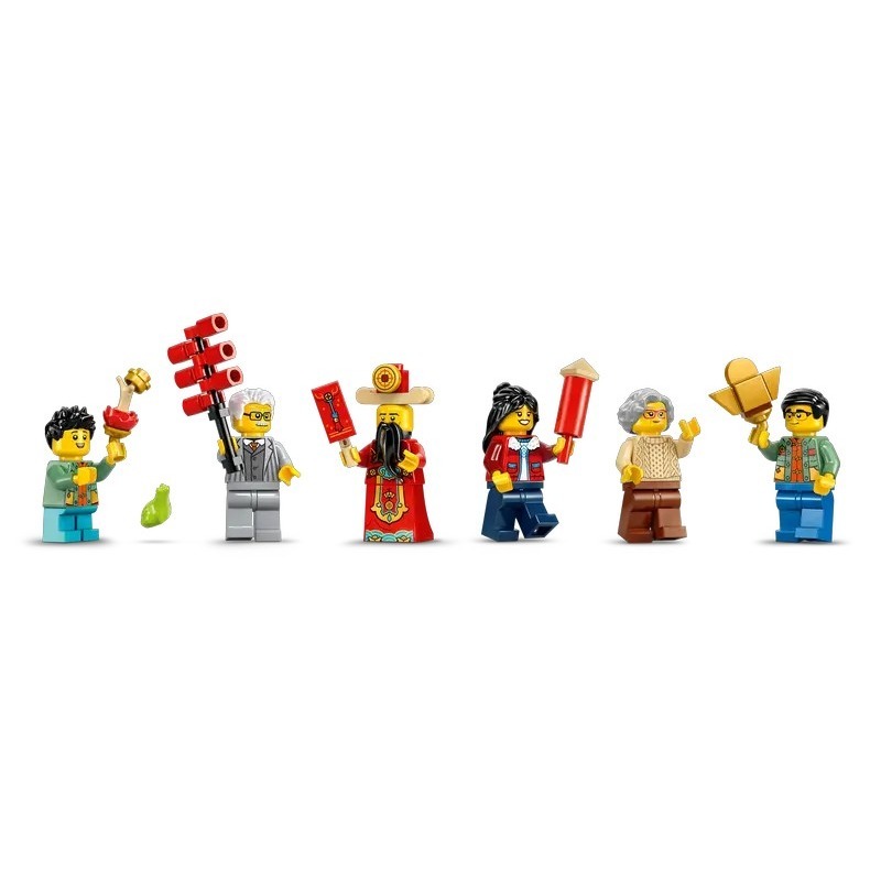 【椅比呀呀|高屏2250】LEGO 樂高 80118 迎福鞭炮 Fortune Firecracker-細節圖8