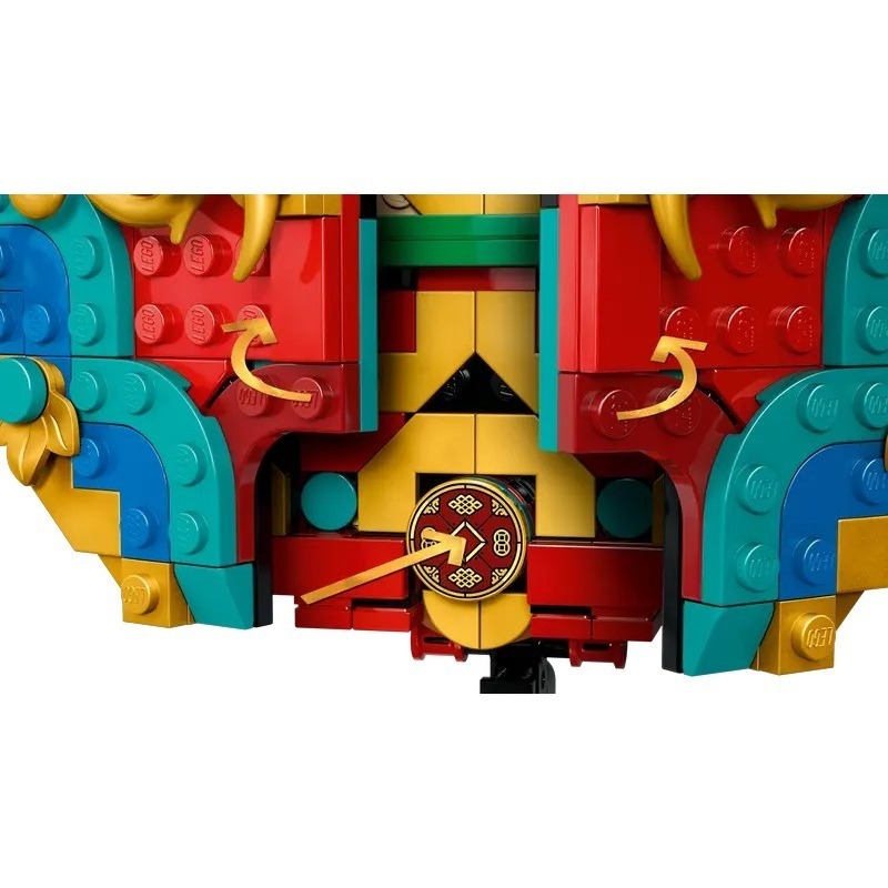 【椅比呀呀|高屏2250】LEGO 樂高 80118 迎福鞭炮 Fortune Firecracker-細節圖5