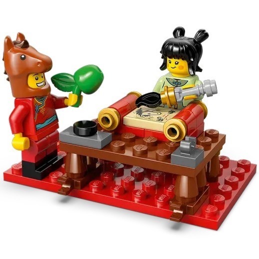 【椅比呀呀|高屏2700】LEGO 樂高 80119 駿馬奔騰圖 Galloping Horse Canvas-細節圖6
