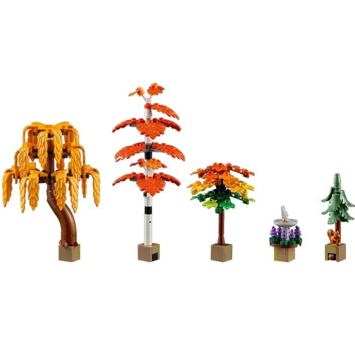 【椅比呀呀|高屏3200】LEGO 樂高 11372 秋季小屋庭園 Autumn Cottage Garden-細節圖8