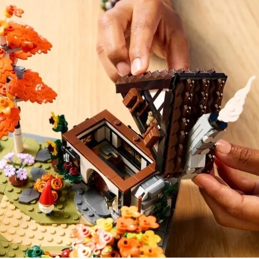 【椅比呀呀|高屏3200】LEGO 樂高 11372 秋季小屋庭園 Autumn Cottage Garden-細節圖6