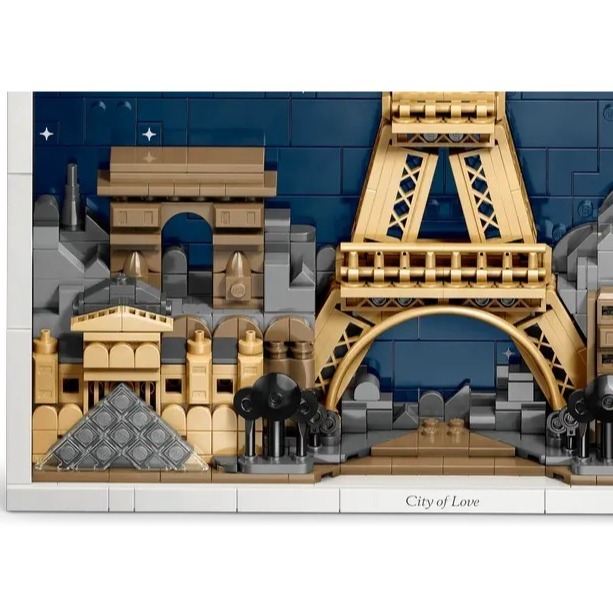 【椅比呀呀|高屏2250】LEGO 樂高 21064 建築系列 巴黎-愛之城 Paris - City of Love-細節圖6