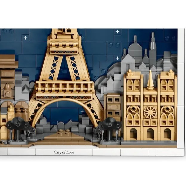 【椅比呀呀|高屏2250】LEGO 樂高 21064 建築系列 巴黎-愛之城 Paris - City of Love-細節圖7