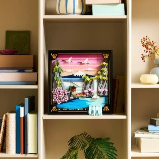 【椅比呀呀|高屏3350】LEGO 樂高 31218 日本櫻花美景 Japanese Cherry Blossom-細節圖3