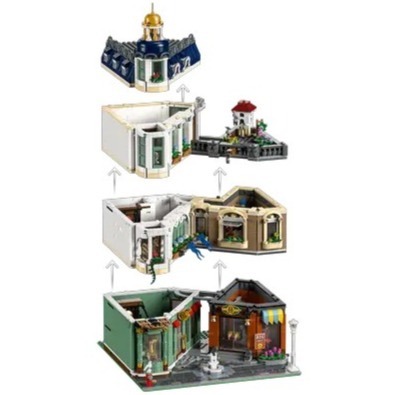 【椅比呀呀|高屏7000】LEGO 樂高 11371 街景系利 商店街 Shopping Street-細節圖8